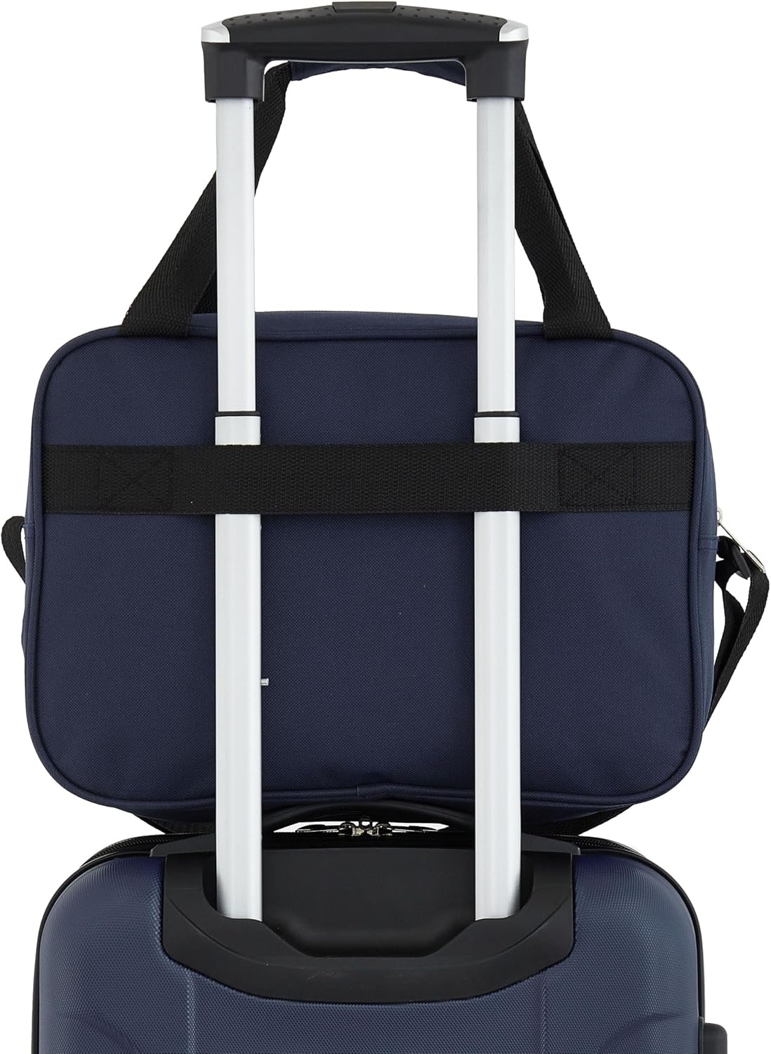 image:imageTravelers Club Chicago Hardside Expandable Spinner Luggage Apple Butter 5 Piece SetNavy Blue