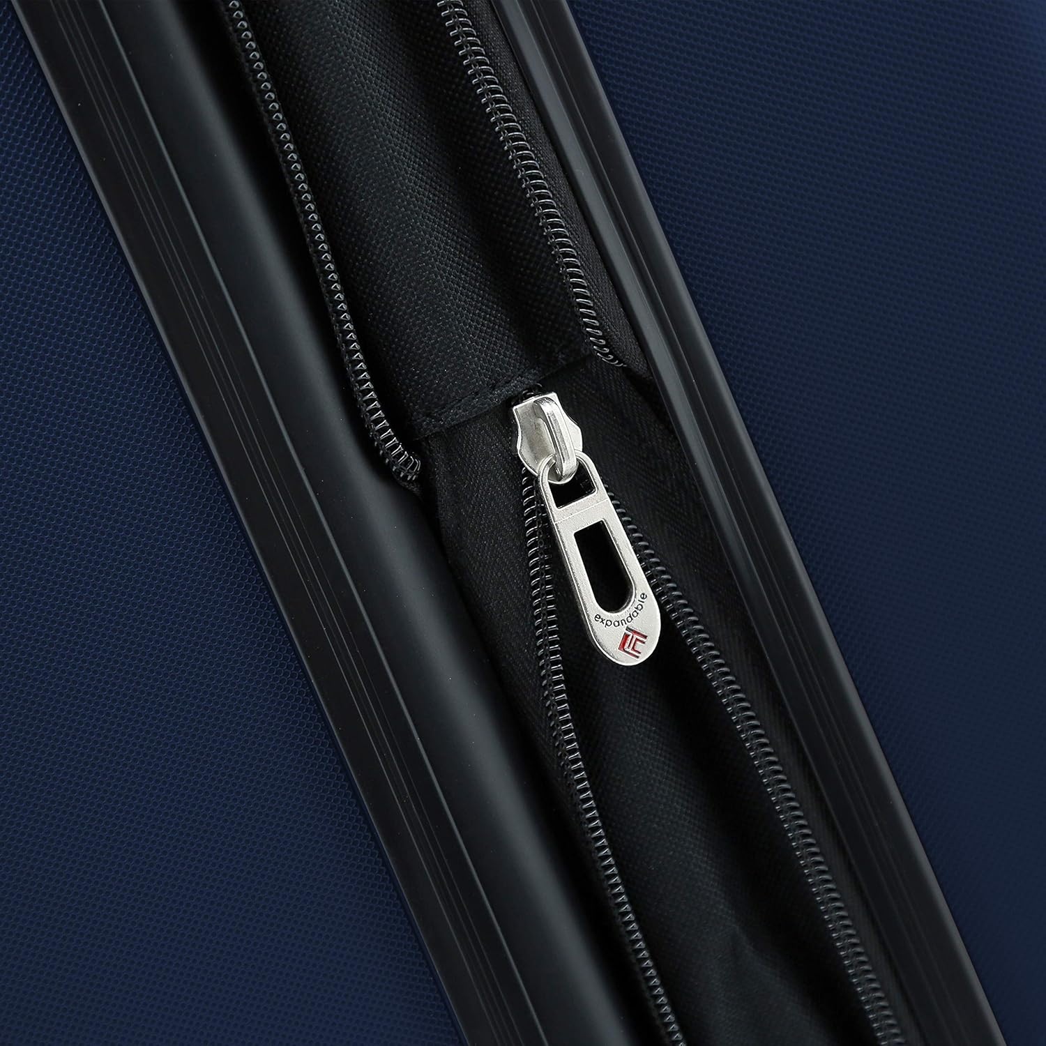 image:imageTravelers Club Chicago Hardside Expandable Spinner Luggage Apple Butter 5 Piece SetNavy Blue