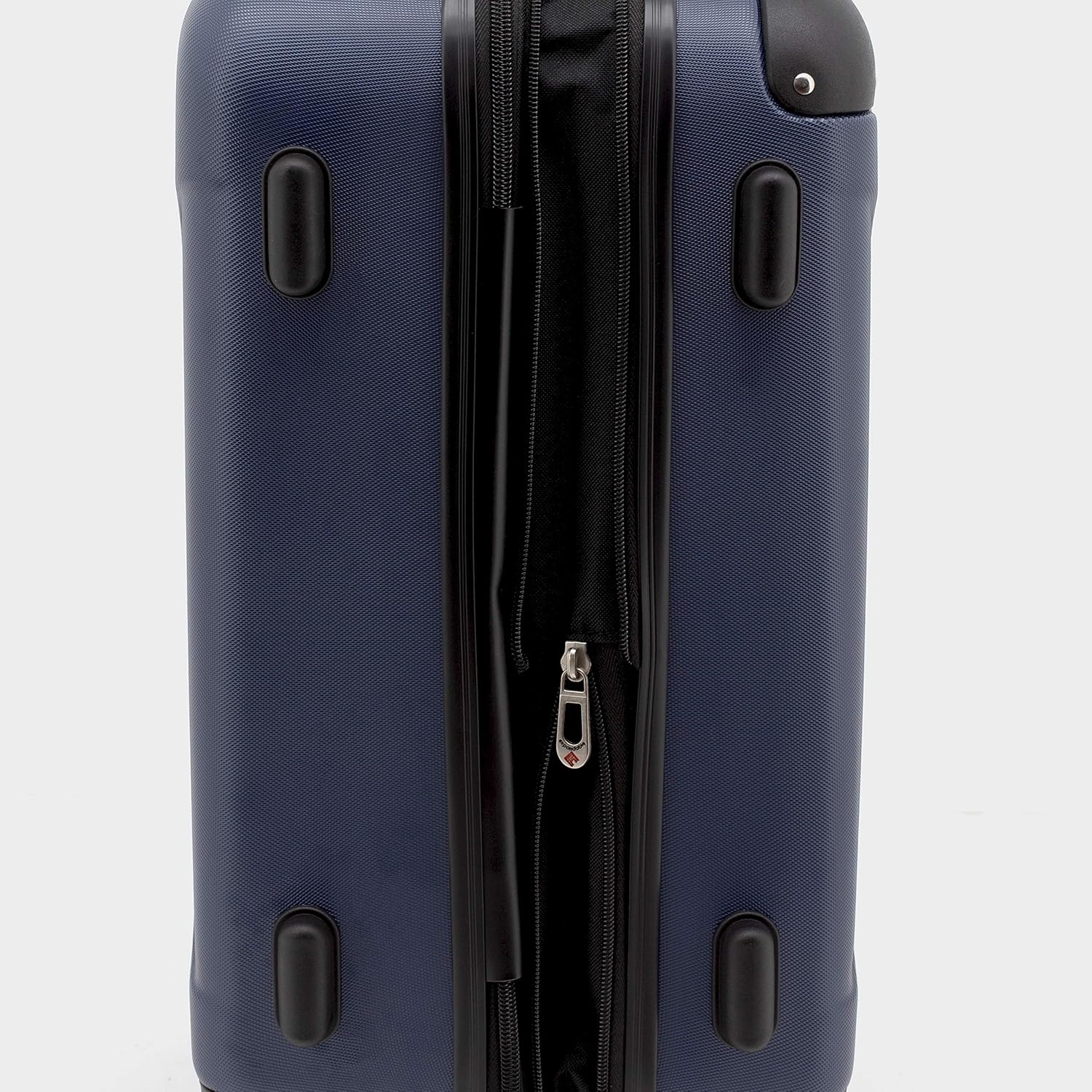 image:imageTravelers Club Chicago Hardside Expandable Spinner Luggage Apple Butter 5 Piece SetNavy Blue