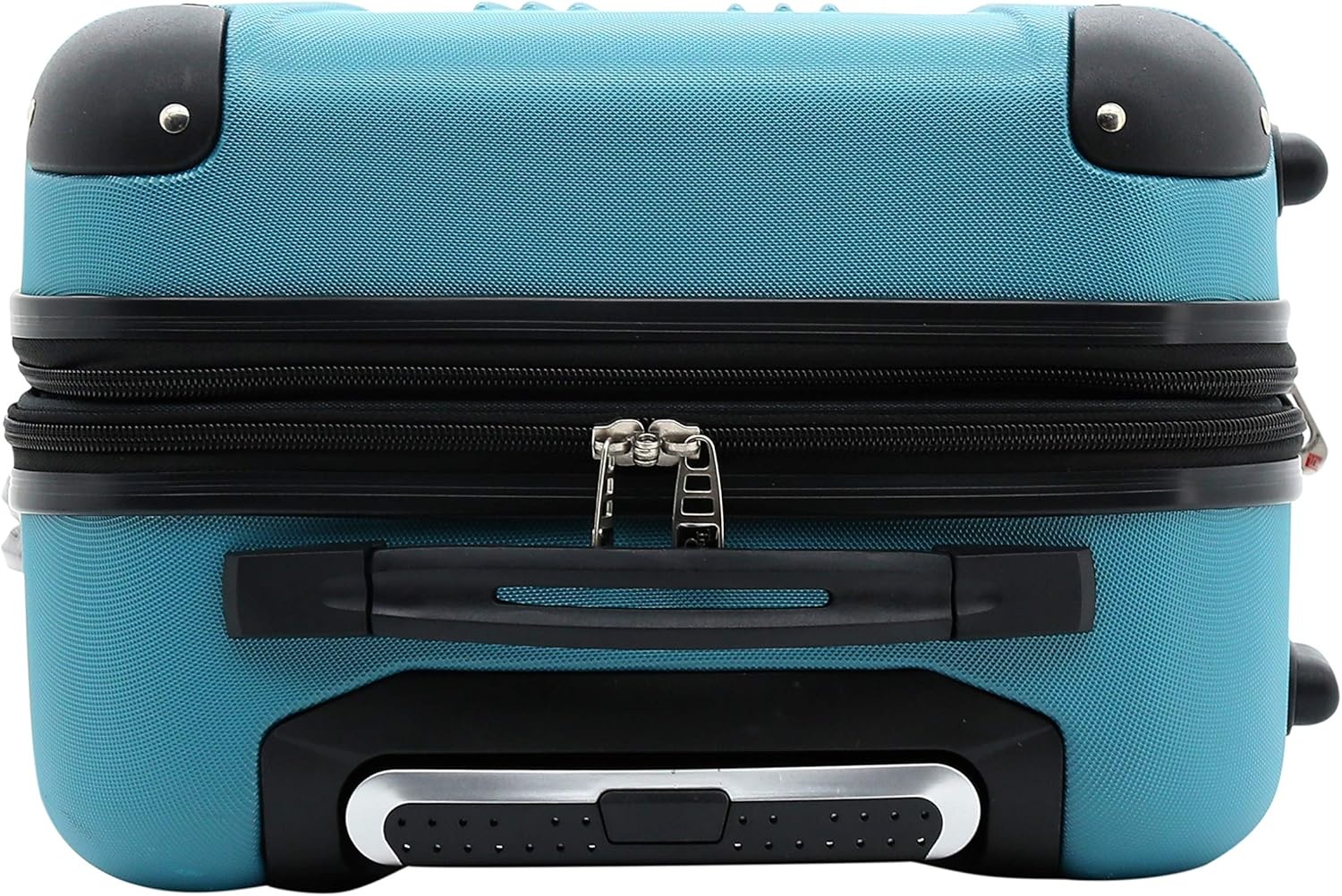 image:imageTravelers Club Chicago Hardside Expandable Spinner Luggage Apple Butter 5 Piece SetTeal