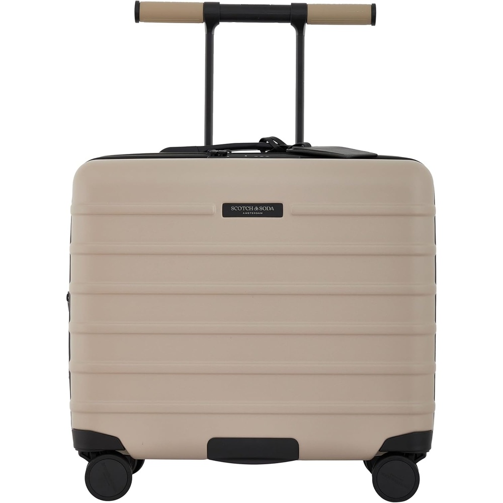 image:imageScotch amp Soda Tilburg Luggage Heritage Blue 24Inch Wide Trunk CheckInPebble