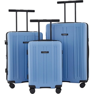 image:imageSCOTCH amp SODA Eindhoven WingOn Expandable Luggage Mystic Blue 3 Piece SetMystic Blue
