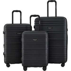 image:imageSCOTCH amp SODA Rotterdam Expandable Hardside Luggage Travertine 3 Piece SetBlack