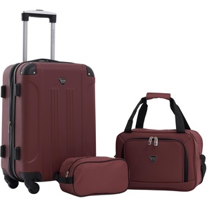 image:imageTravelers Club Chicago Hardside Expandable Spinner Luggage Apple Butter 5 Piece SetApple Butter
