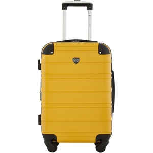 image:imageTravelers Club Chicago Hardside Expandable Spinner Luggage Apple Butter 5 Piece SetGold Rod