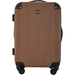 image:imageTravelers Club Chicago Hardside Expandable Spinner Luggage Apple Butter 5 Piece SetRum Caramel
