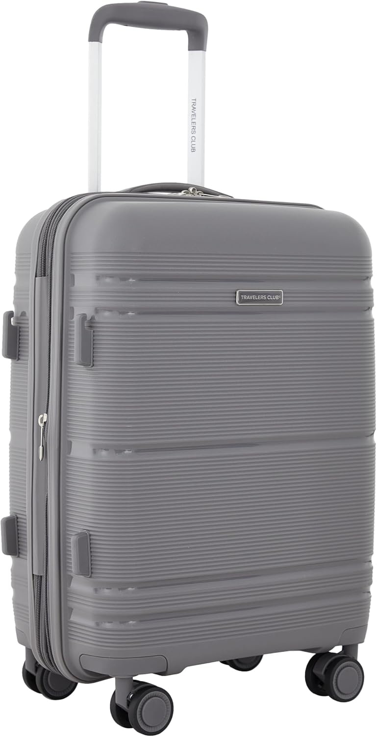 image:imageTravelers Club Astralnaut Hardside Expandable Spinner Luggage Mint 20 CarryOnQuiet Shade