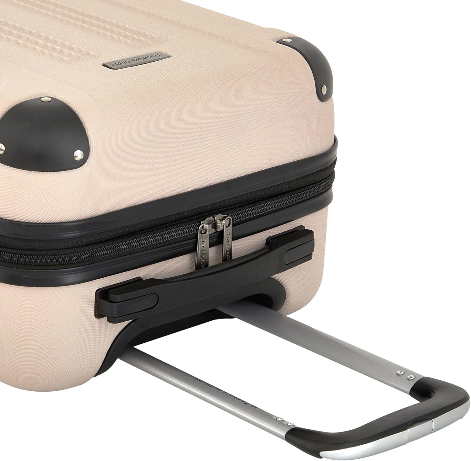 image:imageTravelers Club Chicago Plus Hardside Luggage Mauve 20 CarryOnMushroom