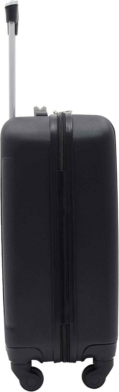 image:imageTravelers Club Cosmo Luggage Silver2 Piece Set 2820Black