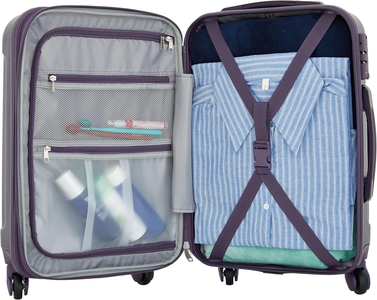 image:imageTravelers Club Seraphina Luggage Set 2 Piece Set