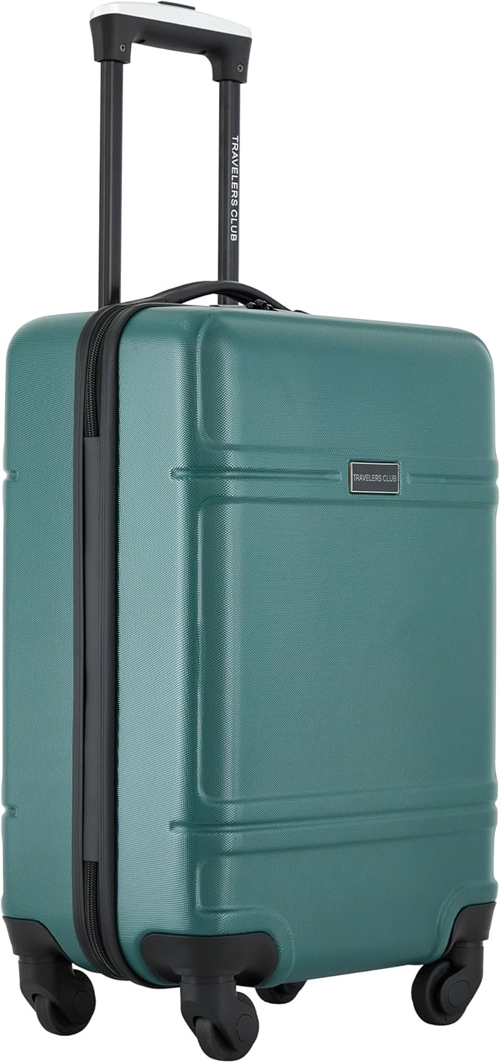 image:imageTravelers Club Skyline 22 CarryOn Spinner Luggage Skyline BlueRain Forest