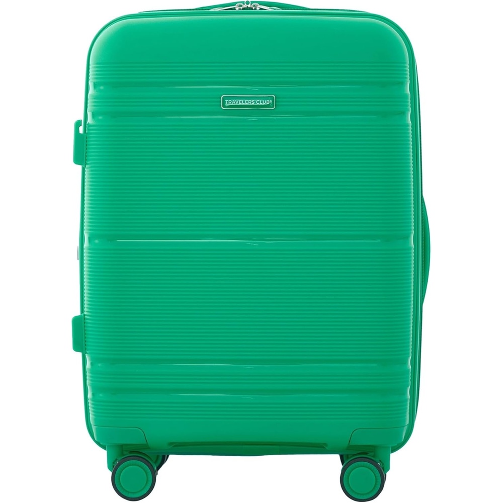 image:imageTravelers Club Astralnaut Hardside Expandable Spinner Luggage Mint 20 CarryOnMint