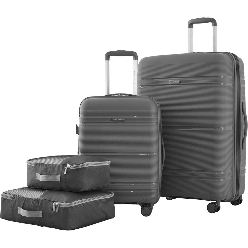 image:imageTravelers Club Astralnaut Hardside Expandable Spinner Luggage Mint 20 CarryOnQuiet Shade