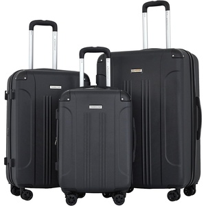 image:imageTravelers Club Chicago Plus Hardside Luggage Mauve 20 CarryOnBlack